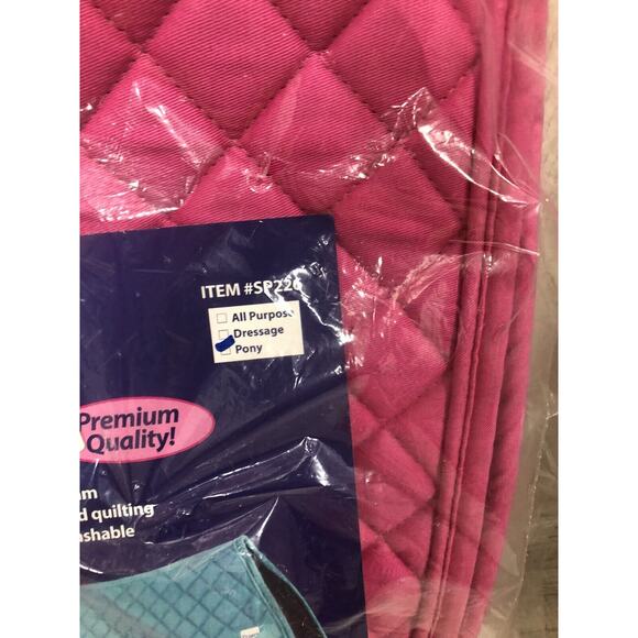 Perri’s Everyday Saddle Pad Poly fill Flannel Quilted Weather Weaver Rope - Picture 2 of 8